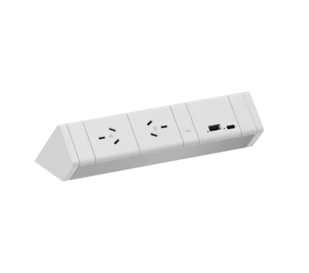 CMS ATHENA ABOVE DESK POWER RAIL - Micon Furniture